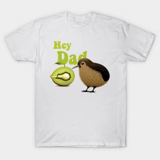 The Kiwi Bird and the Kiwifruit T-Shirt